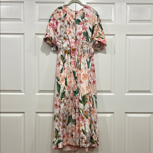 AGUA BY AGUA BENDITA Gesto Jardinera Kaftan in Multi Womens Size XS Small - Picture 1 of 11
